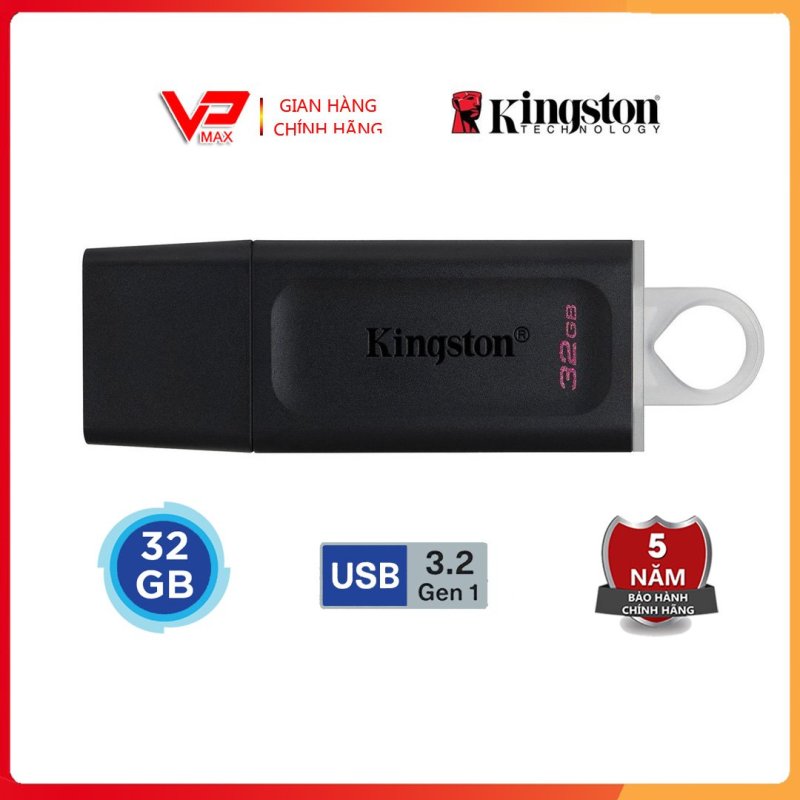 Bảng giá USB Kingston 32G USB 3.0 bảo hành 5 năm FPT - Bền Bỉ - Tốc Độ Cao - Tương Tích 2.0 và 3.0 - vpmax Phong Vũ