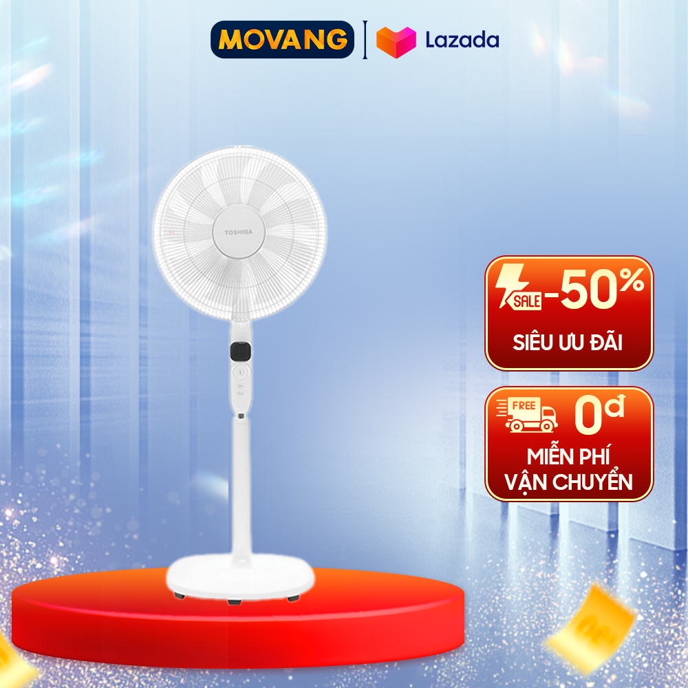 [GIAO TẠI HCM] - QUẠT ĐỨNG TOSHIBA F-LSD10(W)VN