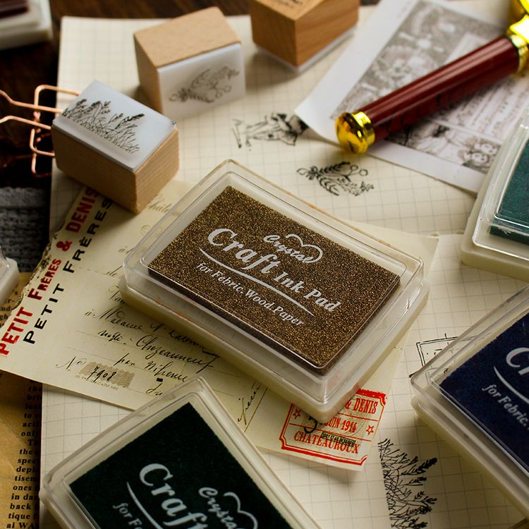 Mực In Con Dấu Màu Vintage Bullet Journal