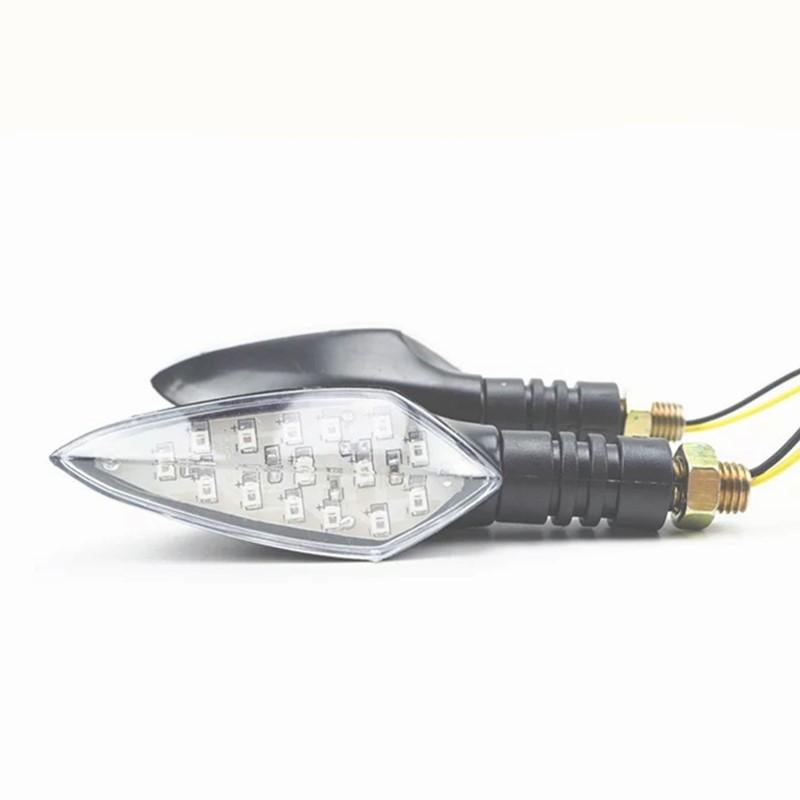 xi nhan xe may Bộ 2 Đèn Xi Nhan Hv shop Độ Xe Máy siêu sáng ( sáng đỏ )