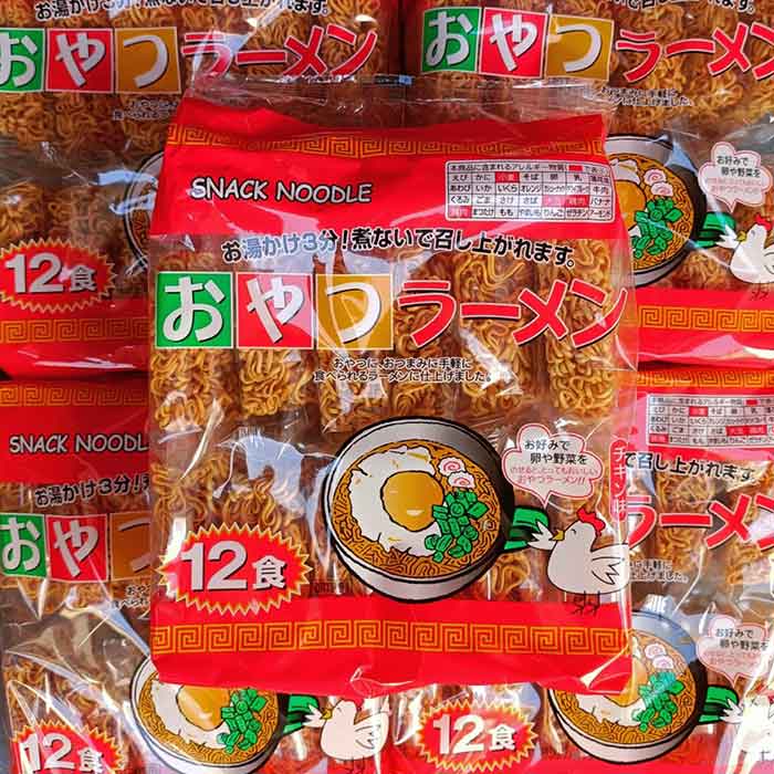 Japanese Snack Noodle, Pack of 12/16 Packs