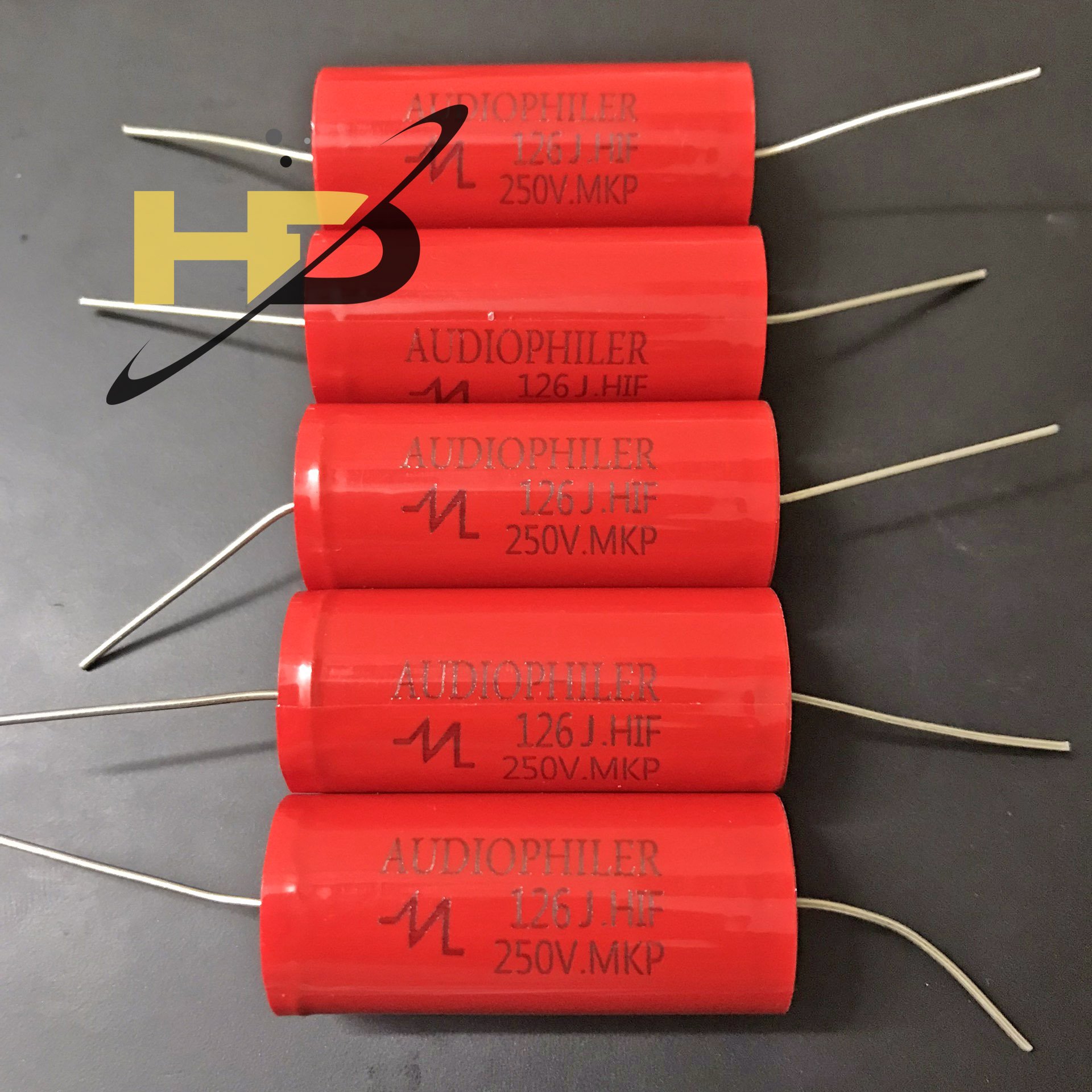 Tụ phân tần 12uf 250v 126j không phân cực, tụ loa