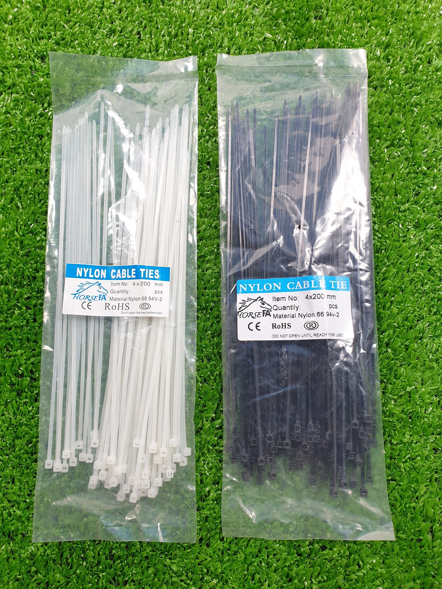 Dây Rút 20Cm X 4Li Trắng - Đen - Đèn Led Thiên Vân