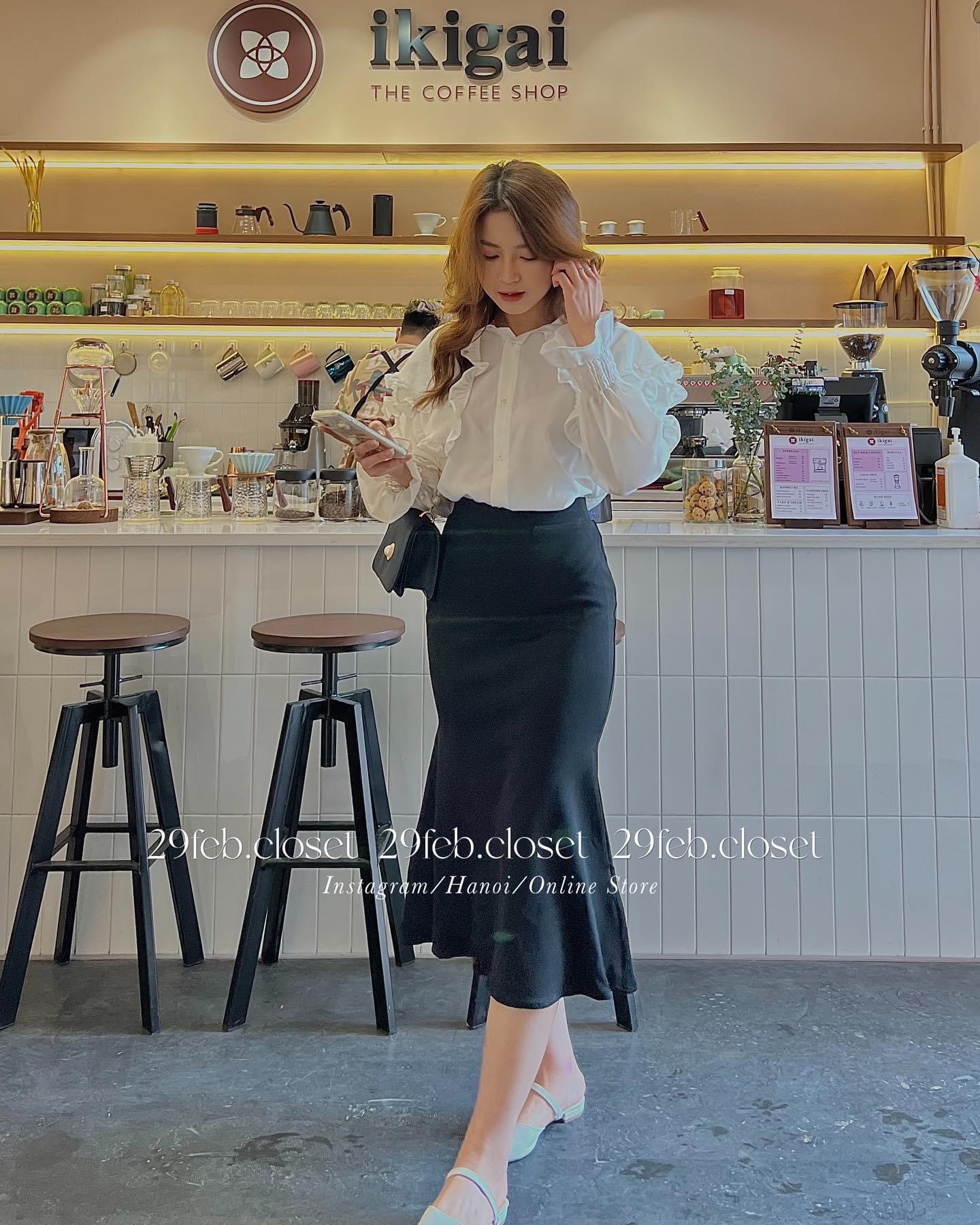 Chân váy LEN đuôi cá ôm body quyến rũ