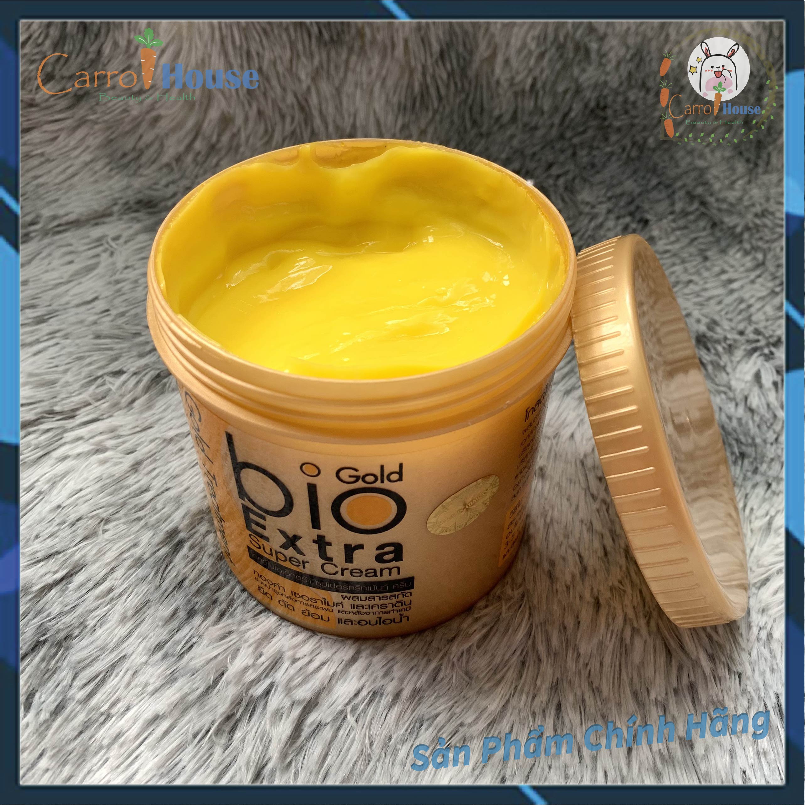 Ủ tóc Bio Gold Extra Super Cream hũ 500ml Thái Lan