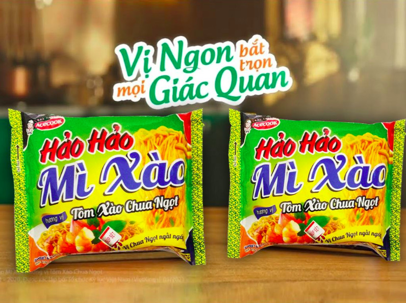 ( thùng 30 gói) Mì Hảo Hảo xào tôm xào chua ngọt 75g