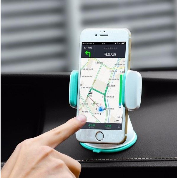 Giá đỡ đt trên xe hơi lm-706 2in1