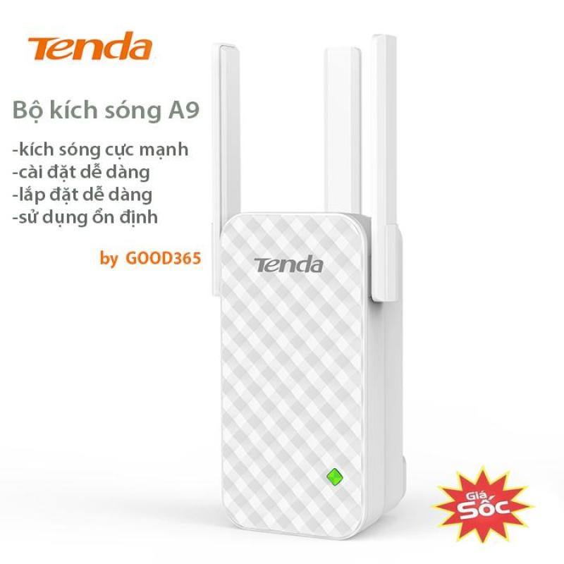 Bộ kích sóng wifi Tenda trong 1 nốt nhạc, nối sóng Wifi Tenda A9 300Mbps tiêu chuẩn  Bộ kích sóng Tenda A9 2 anten Hàng nhập khẩu bảo hành 12 tháng SALE đẫm máu bởi GOOD 365