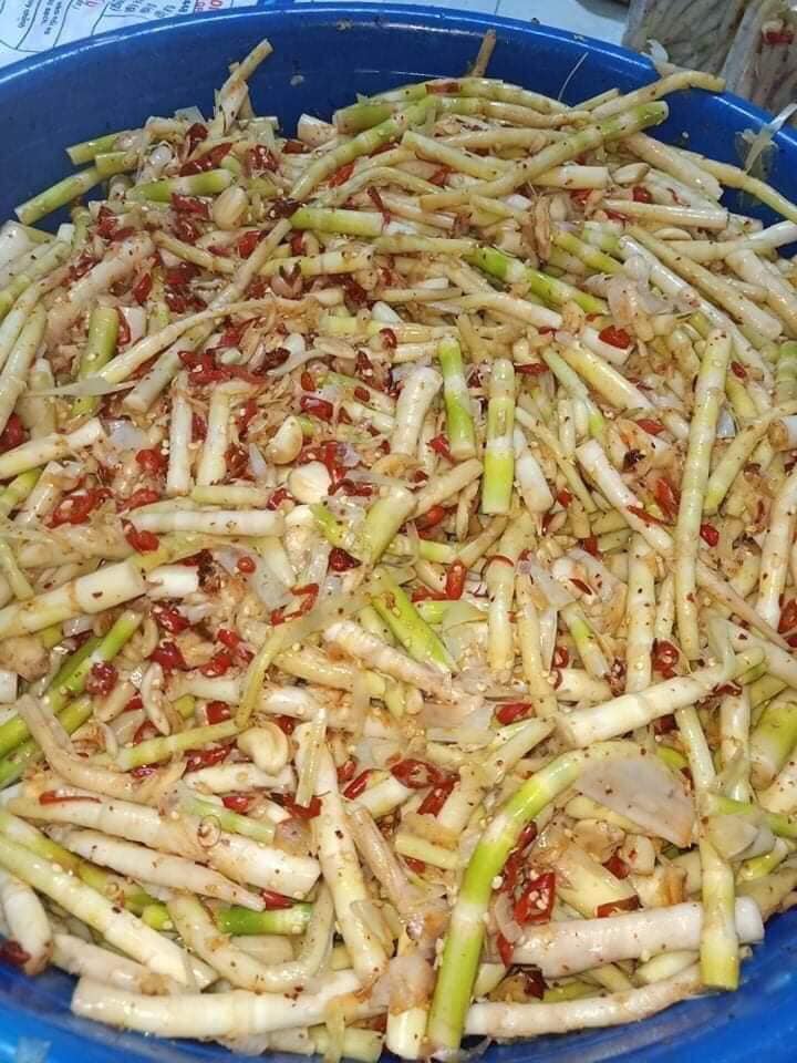 Măng sặt muối tỏi ót 1kg