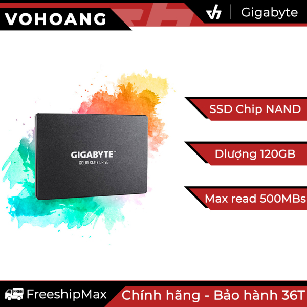Bảng giá [HCM]SSD 120GB Gigabyte - Ổ cứng chính hãng tốc độ cao 2.5inch NAND Flash Phong Vũ