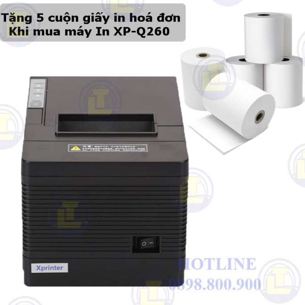 Máy in hóa đơn Xprinter Q260iii