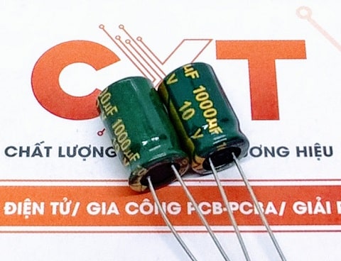 Tụ hóa 1000uf 10v 8x12mm