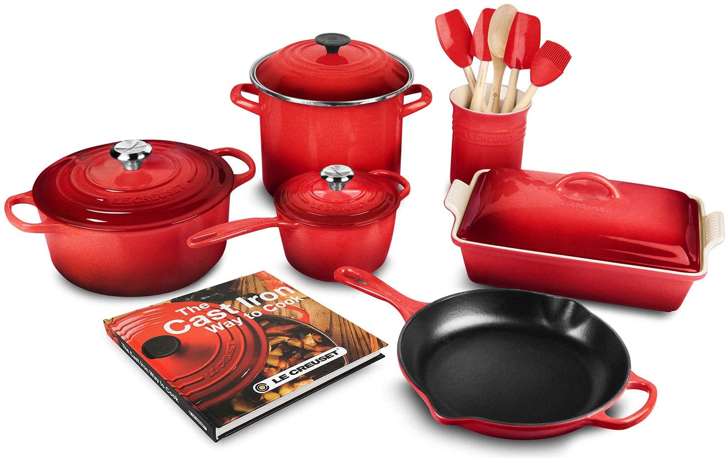 BỘ DỤNG CỤ NẤU ĂN LE CREUSET, 3 MÓN