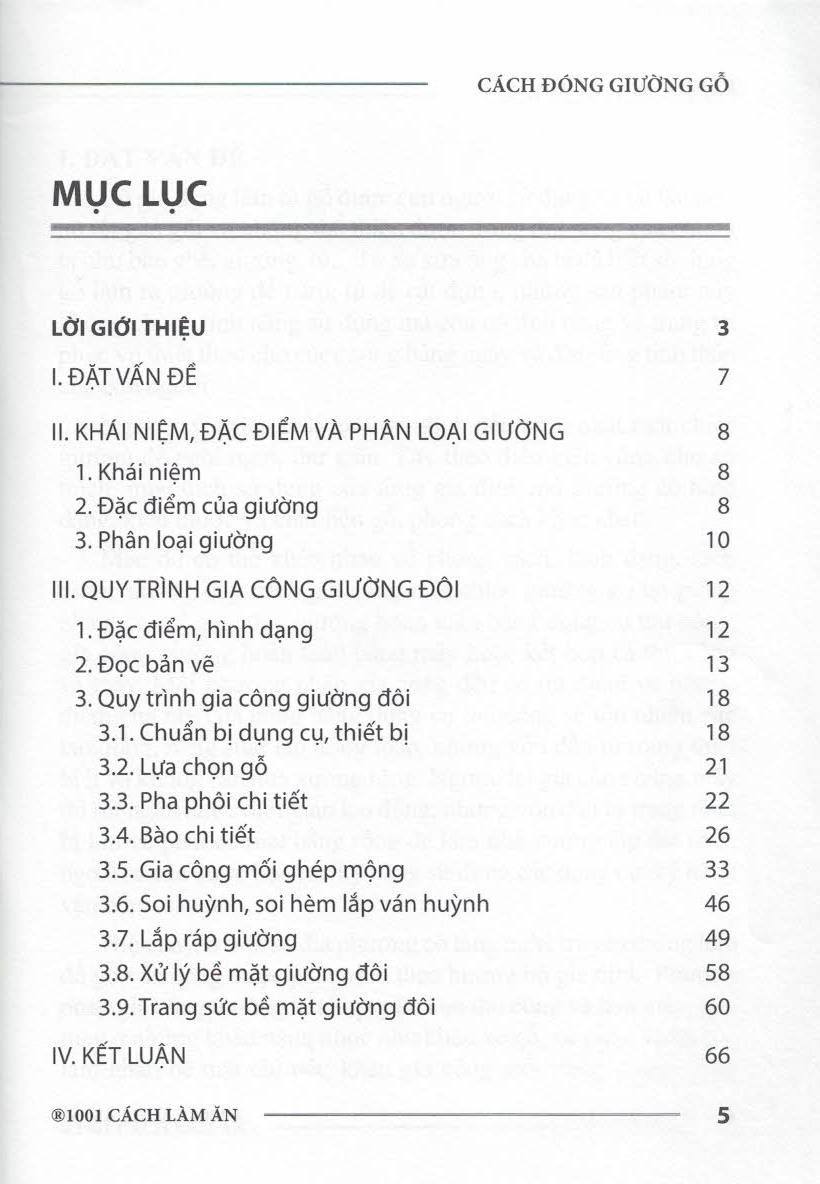 Cách Đóng Giường Gỗ