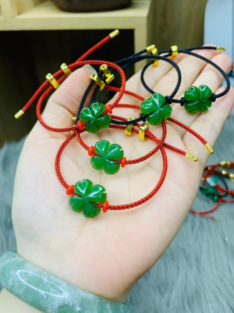 Vòng tay dây thép đeo charm [TẶNG CHẶN CAO SU]