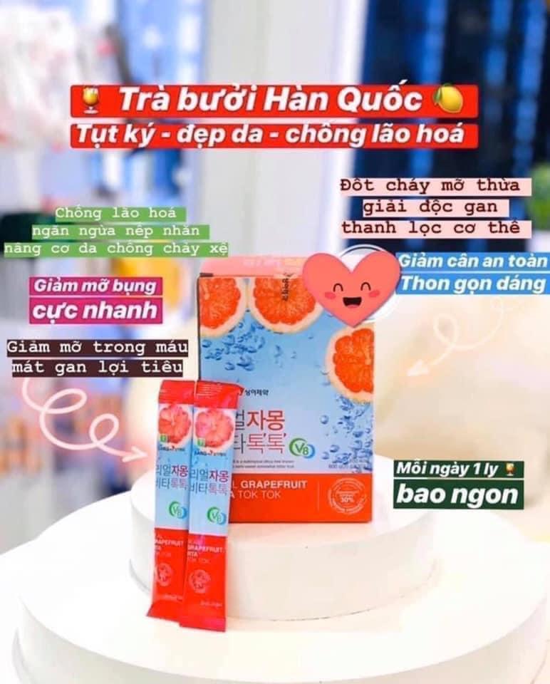 Trà bưởi giảm cân SangA Hàn Quốc