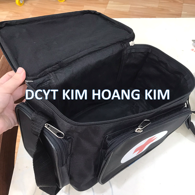 Túi cứu thương màu đen cỡ nhỏ size S (23cm x 15cm x 15cm)