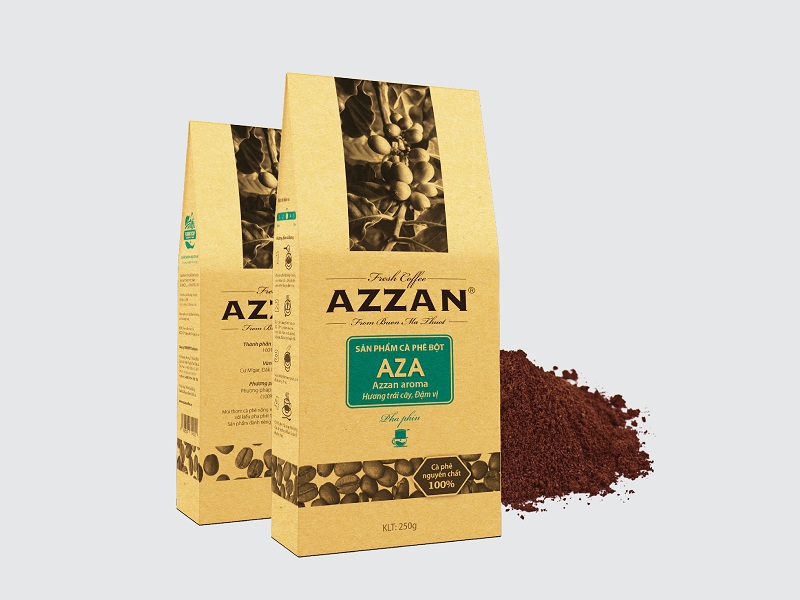 Azzan Aroma 250g– AZA/ Cà phê pha phin Blend (Robusta & Arabica)