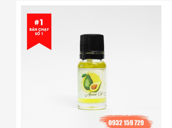[HCM]Dầu quả bơ (Avocado Oil)