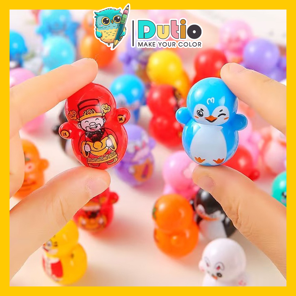 Lật đật mini Dutio đồ chơi cho bé cute dễ thương giá rẻ DCLD001