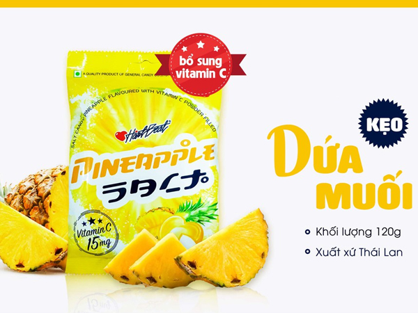 [ LẺ 1 VIÊN ] Kẹo thơm muối HartBeat thái lan