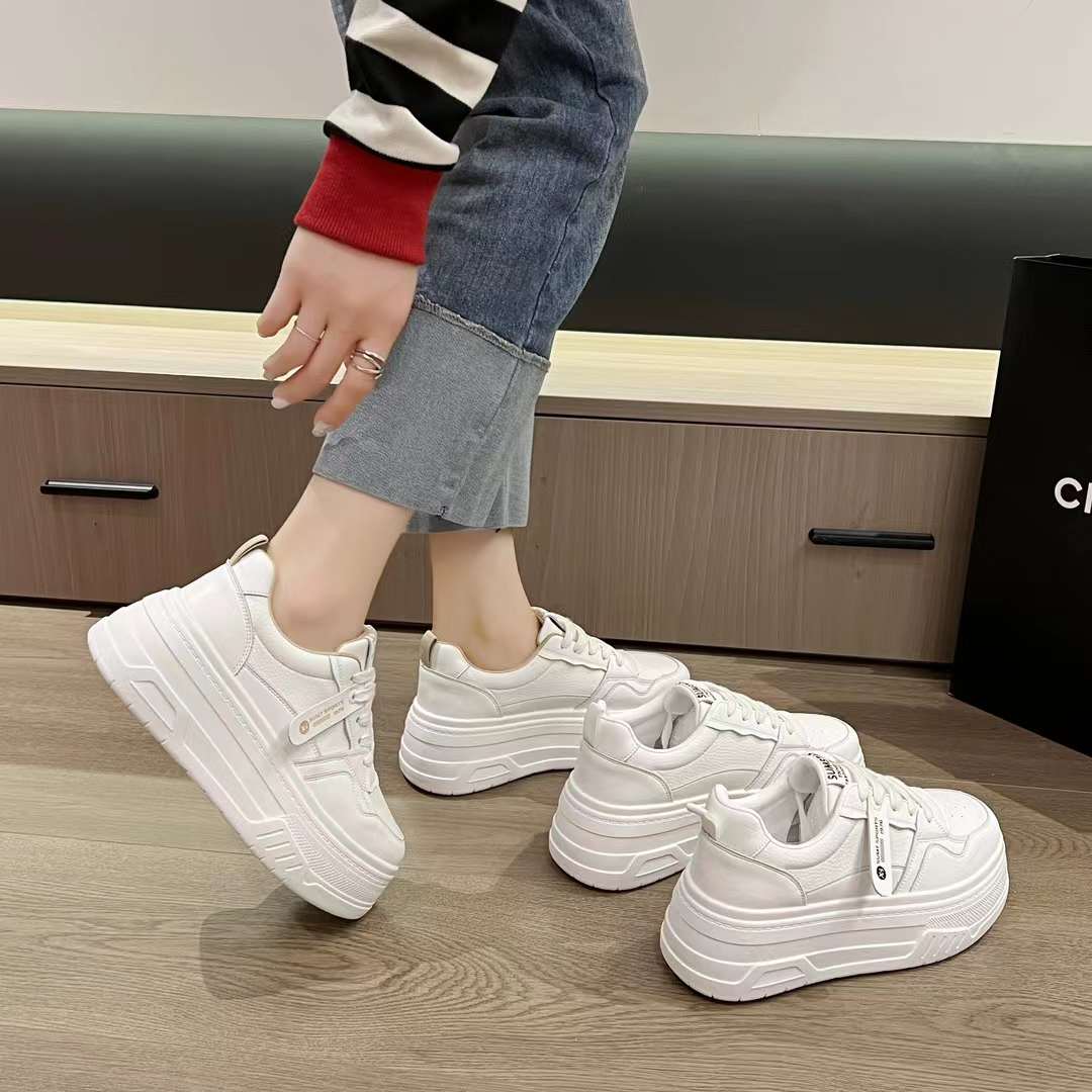 Giày thể thao,Giày sneaker nữ mã CK6207 đen trắng
