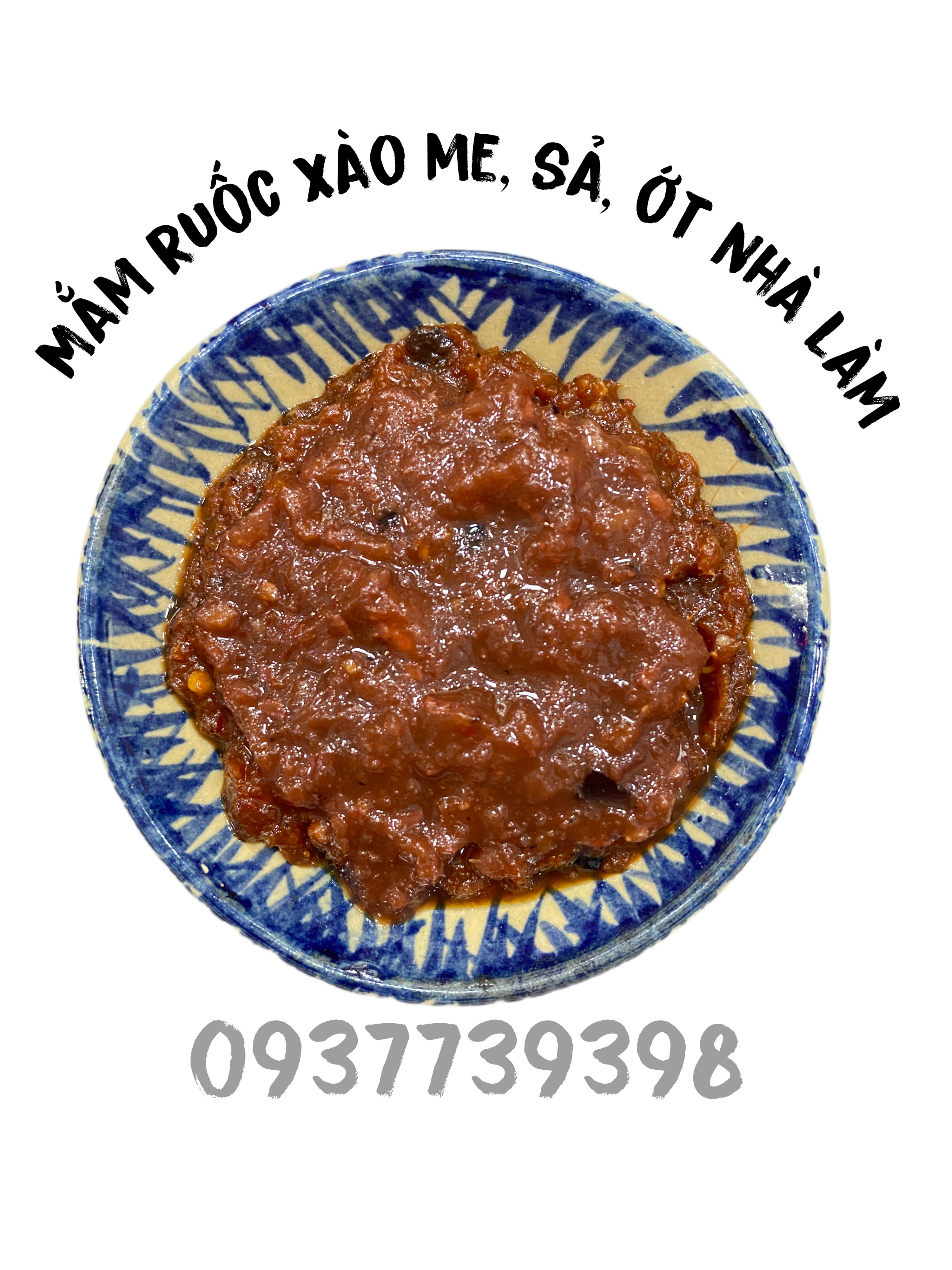 [SP mới] Mắm ruốc xào me, sả, ớt nhà làm - Đặc sản Phan Rang [Hủ 200gr]
