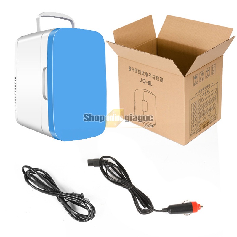 Tủ Lạnh Mini Cho Ô Tô 8 Lít (Làm Mát Và Giữ Ấm)