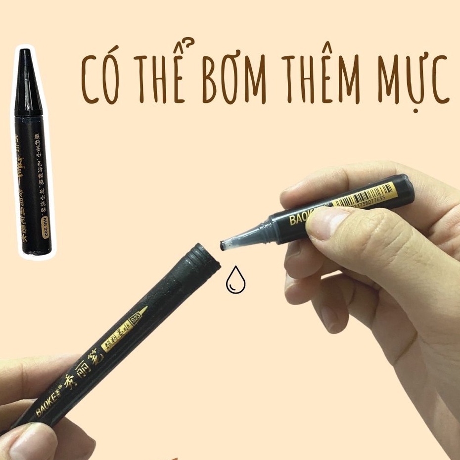 Bút Baoke Luyện Viết cal|igraphy Thư Pháp Hiện Đại ST482