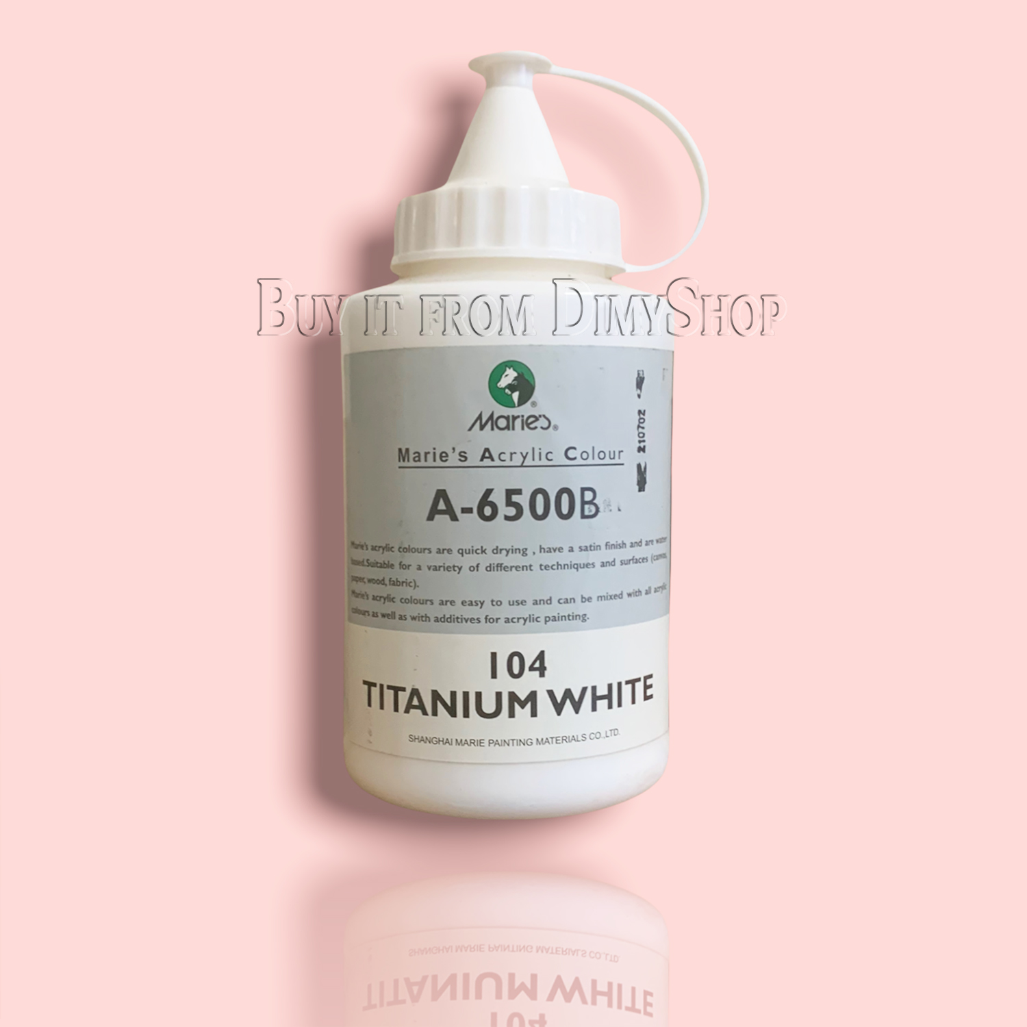 [Bảng màu 1] Màu Acrylic 3D bình bóp 500ml Marie's - Hoạ Cụ Dimy