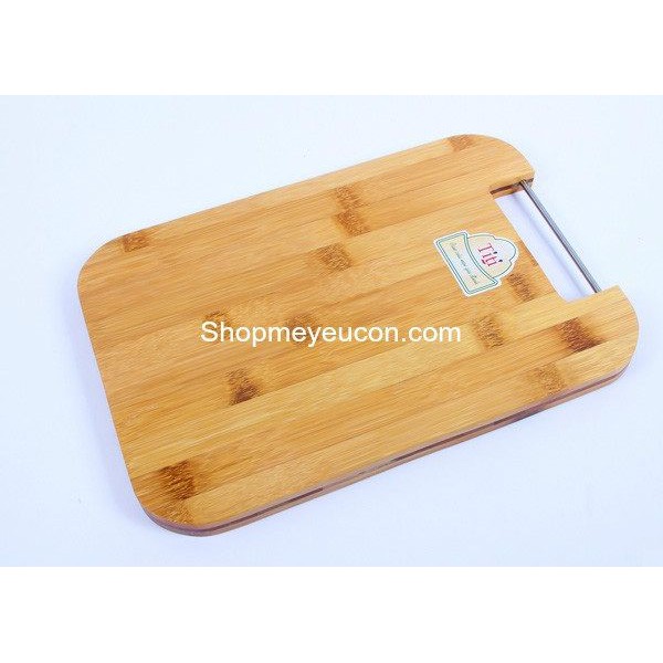 Thớt Tre Cao Cấp Titi Cỡ Đại 39 X 26Cm