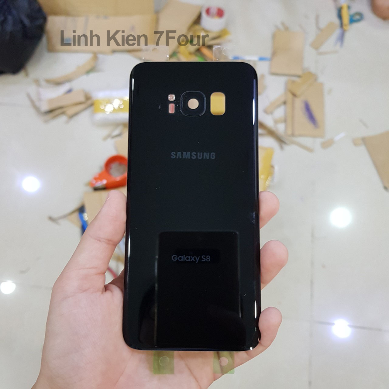 Nắp Lưng SAMSUNG S8 / S8+ (S8 Plus) có kính camera, keo dán