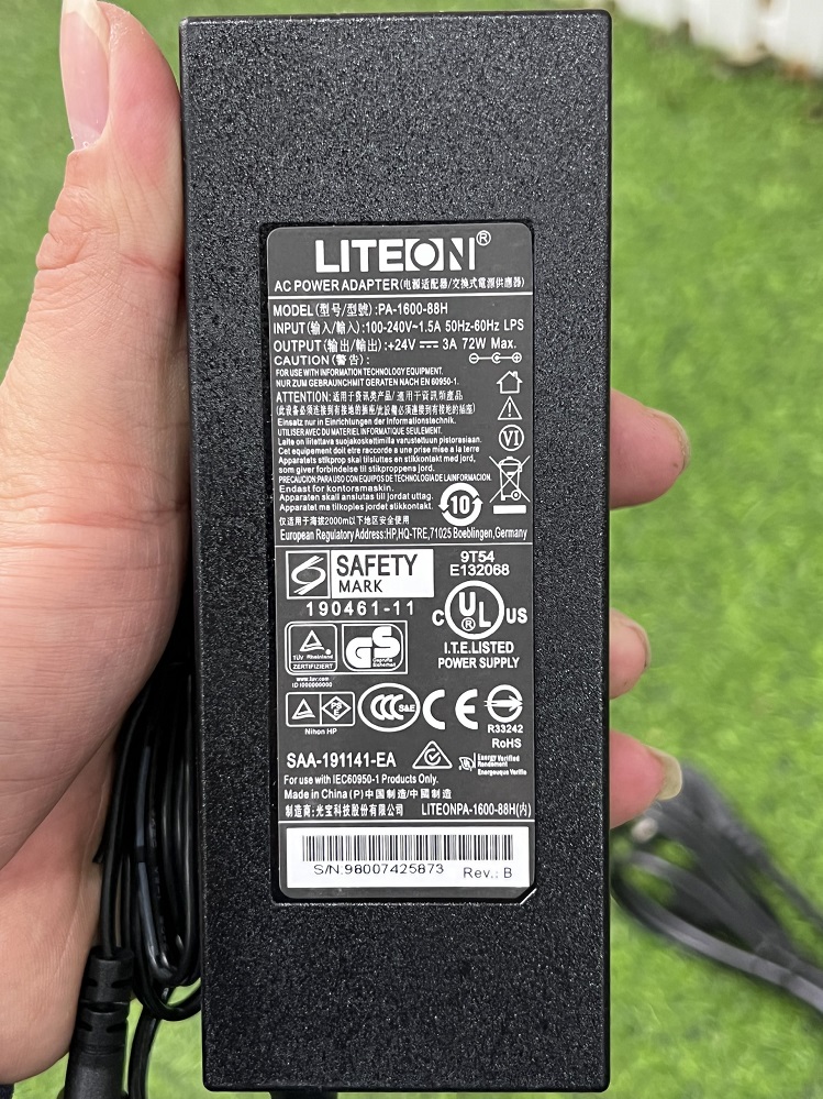 Adapter nguồn 24V 3a cho đèn LED