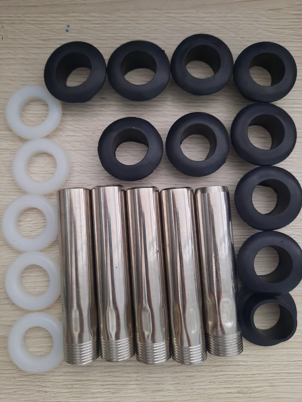 Combo  10 ty ren 27, 10 ron trắng 27 , 10 ron đen 27