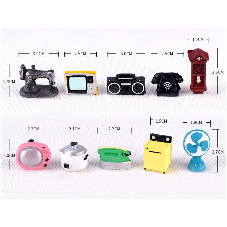 Charm Slime Mô hình set 05 đồ gia dụng HPMCharm