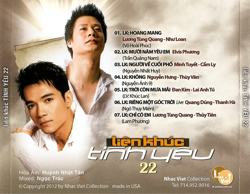 Nhạc Việt CD - Liên Khúc Tình Yêu 22