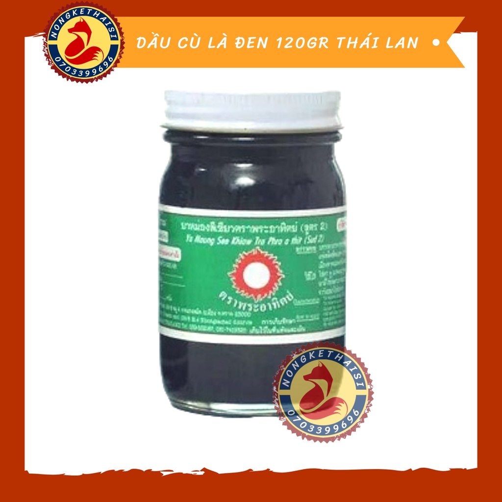 Dầu cù là đen thá¡ Lan