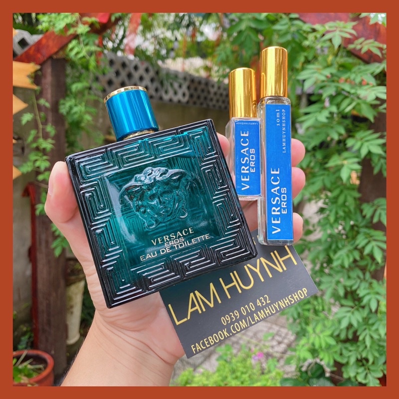 Mẫu Thử Nước Hoa Nam VERSACE EROS 5ml-10ml