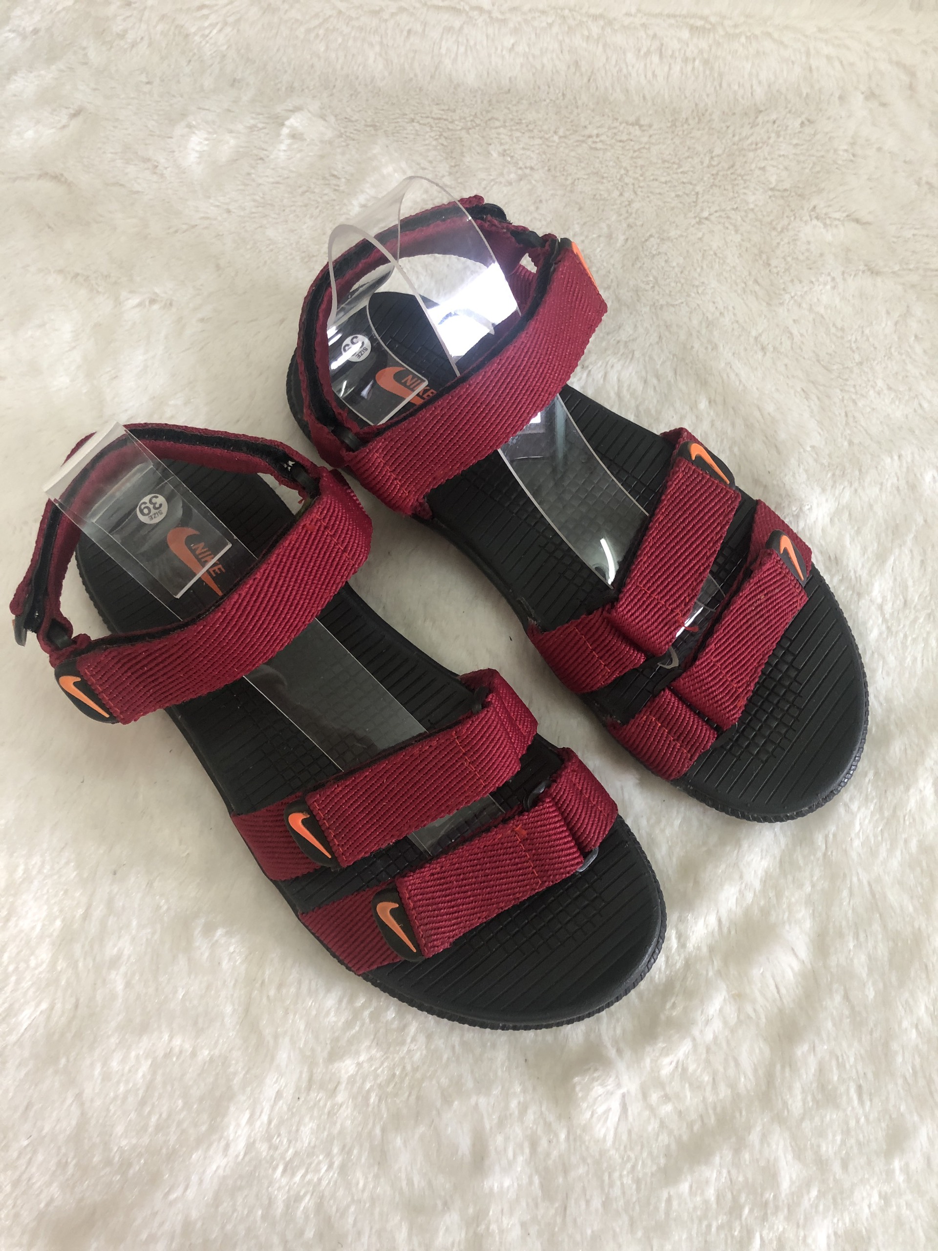 Sandal quai dù đế mỏng-Hỗ trợ khâu