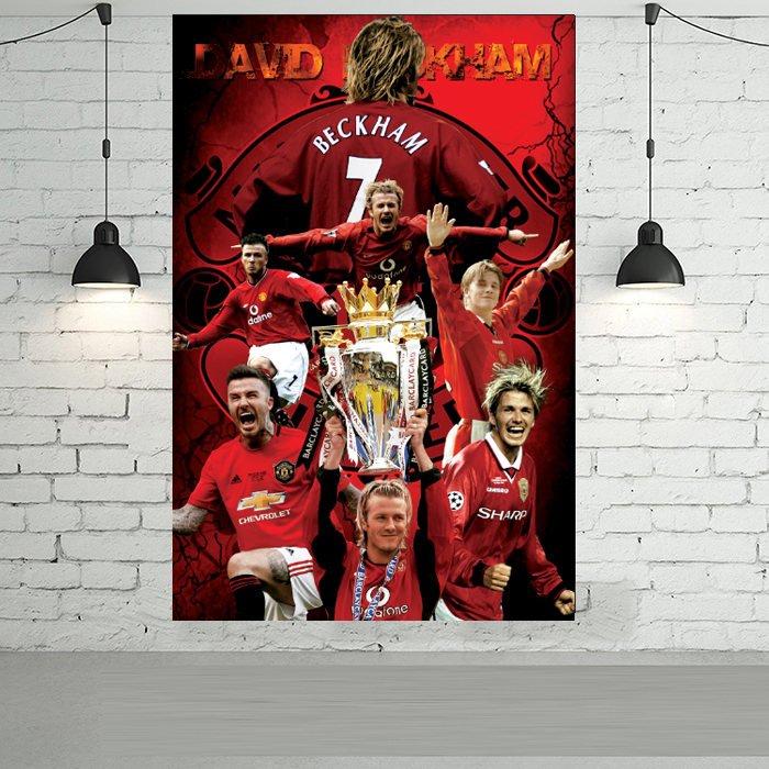 Decal dán tường cầu thủ MU