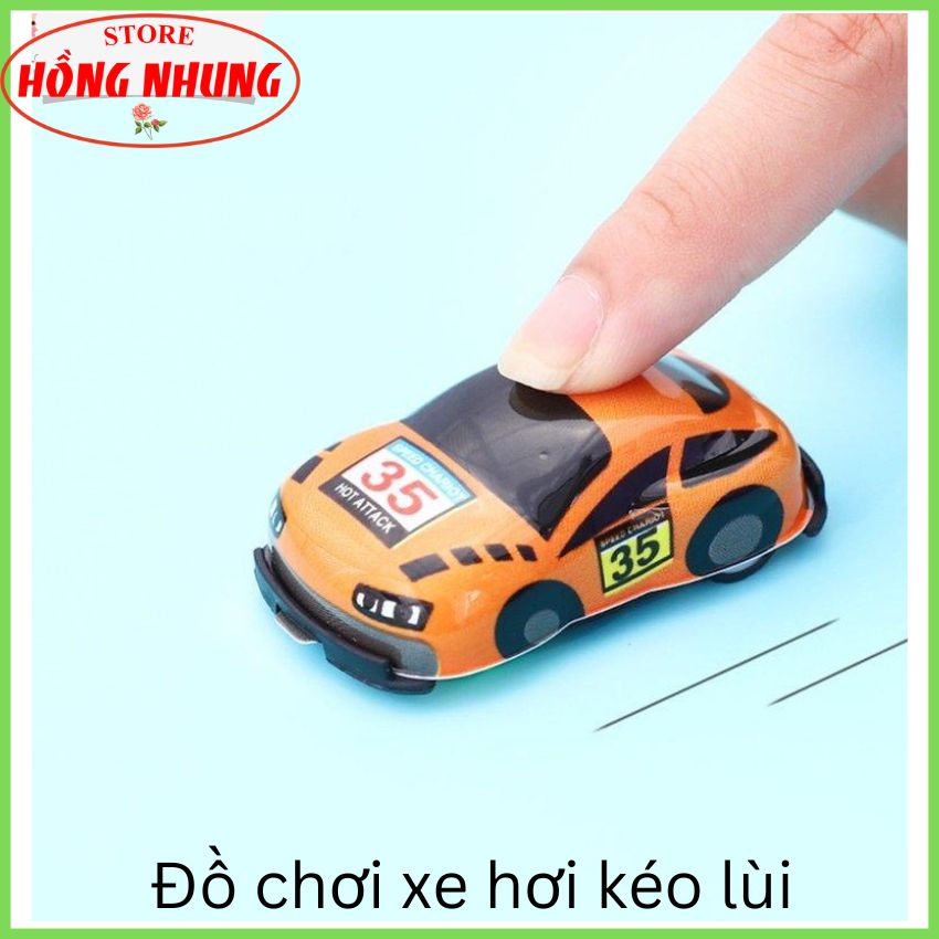 [ Mới] Đồ Chơi Xe Hơi Kéo Lùi Nhiều Kiểu Dáng Dễ Thương Cho Bé
