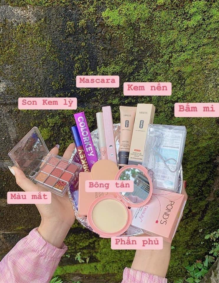 combo bộ trang điểm cho các chị em