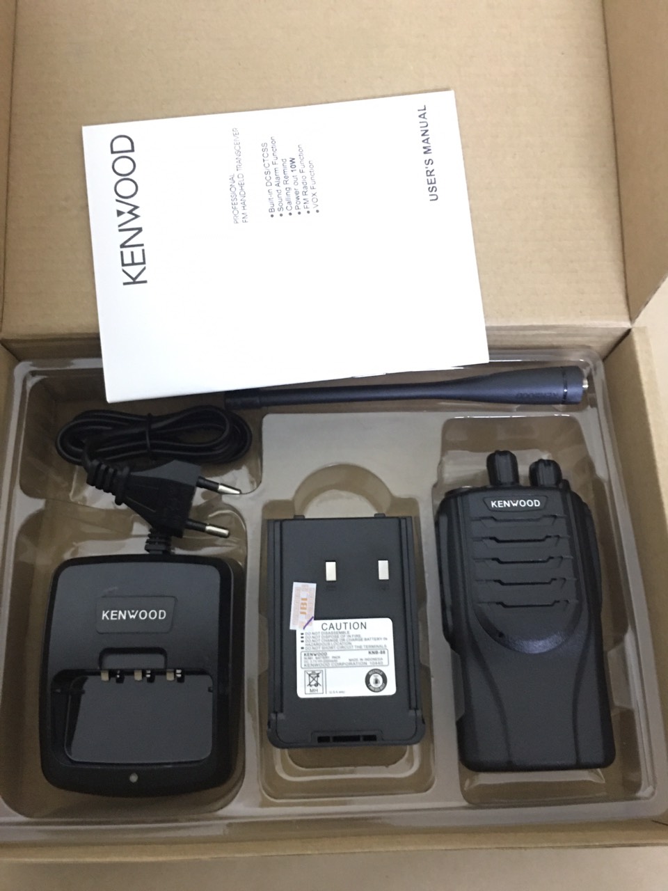 Bộ 2 Bộ đàm Kenwood TK3290 (Siêu Trâu, bảo hành 12 tháng đổi mới)