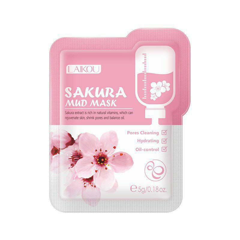 [HCM](GÓI MINI) MẶT NẠ BÙN HOA ANH ĐÀO SAKURA MUD MASK - LAIKOU
