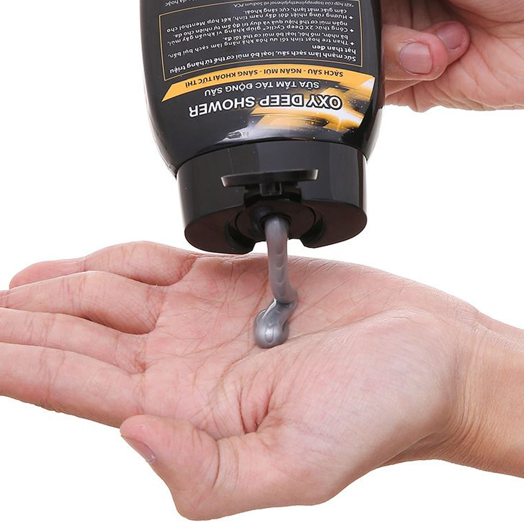 Sữa tắm nam OXY Deep Shower tác động sâu chai 180ml