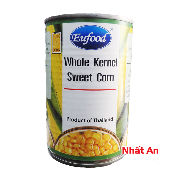 Bắp hạt đóng lon 410gr / Whole kernel sweet corn