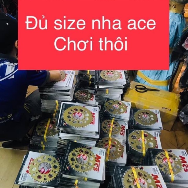 NSD NHÔNG SÊN ĐĨA XÍCH  ( sên 415  - 7 ly  ) WAVE NHỎ /   DREAM 100