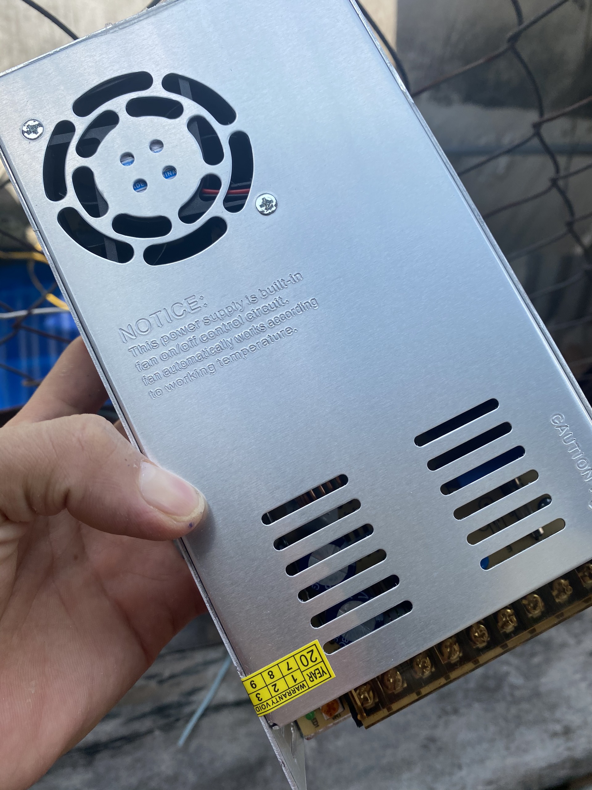 Bộ nguồn 36V 10A có quạt gió hàng cao cấp