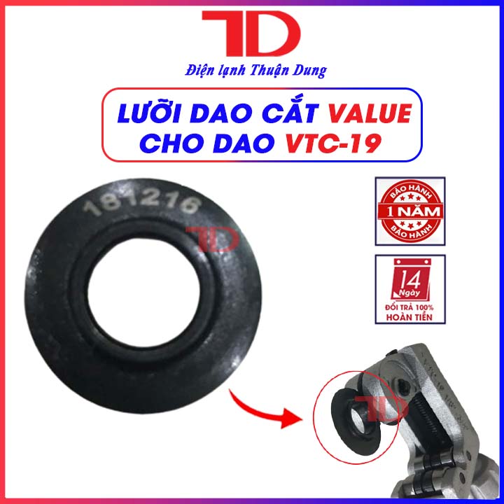 Lưỡi dao cắt ống đồng mini Value VTC19