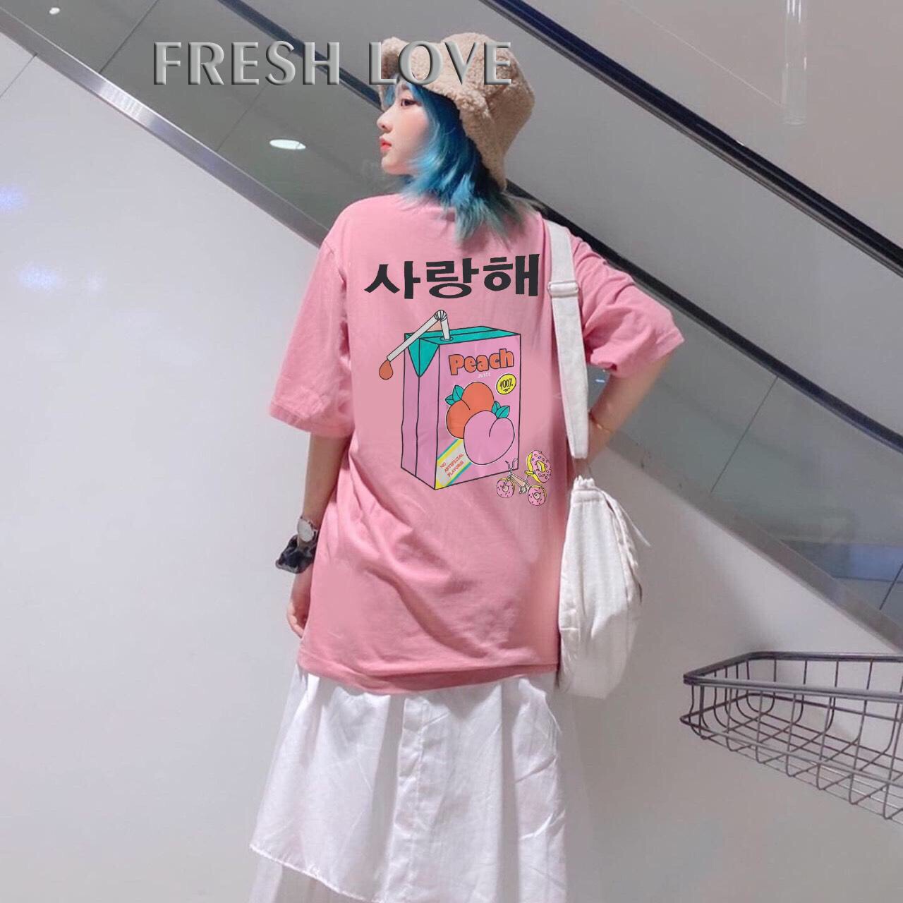 Áo thun nữ form rộng tay lỡ Unisex Me dont Freesize 45 - 70kg new sky mã fashion áo thun nam form rộng tay lỡ áo phông nữ form rộng xlh01